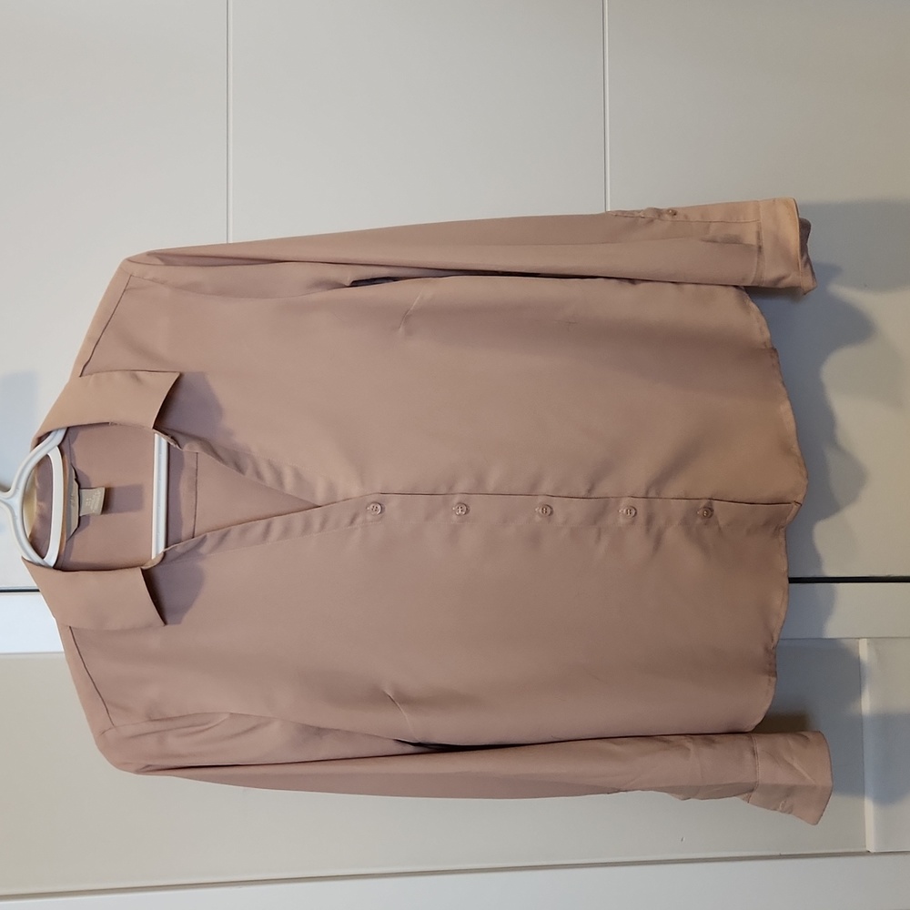H&M womens blouse, US 4 dusty rose colour